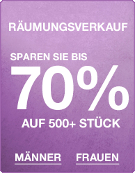 Abverkauf – Bis zu 70% Rabatt
