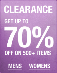 Clearance sale - Up to 70% off
