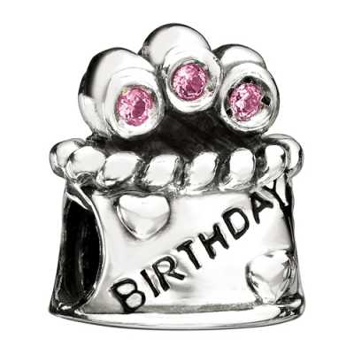 Chamilia Happy Birthday- Pink CZ JA-22 Chamilia Happy Birthday- Pink CZ JA-22