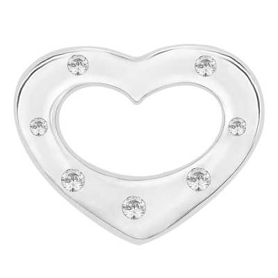 Perfection Swarovski Seven Stone Heart Pendant (0.05ct) P3315-SK Perfection Swarovski Seven Stone Heart Pendant (0.05ct) P3315-SK