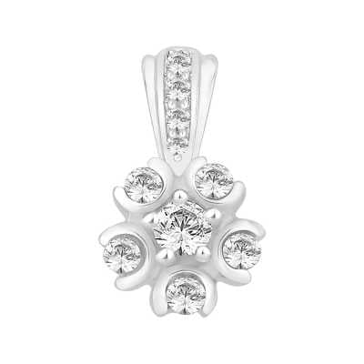 Perfection Swarovski Six Stone Cluster Pendant (0.50ct) P3663-SK Perfection Swarovski Six Stone Cluster Pendant (0.50ct) P3663-SK