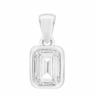 Perfection Swarovski Single Stone Claw Set Emerald Pendant (0.25ct) P5680-SK Perfection Swarovski Single Stone Claw Set Emerald Pendant (0.25ct) P5680-SK