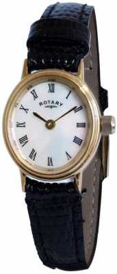 Rotary Womens White Dial Black Leather Strap Watch LSI00471/07 Rotary Womens White Dial Black Leather Strap Watch LSI00471/07