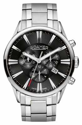 Roamer Mens Stainless Steel Chronograph Watch 508837415550 Roamer Mens Stainless Steel Chronograph Watch 508837415550