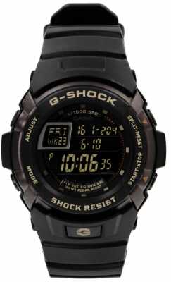 Casio Mens G-Shock Black Chronograph G-7710-1ER Casio Mens G-Shock Black Chronograph G-7710-1ER