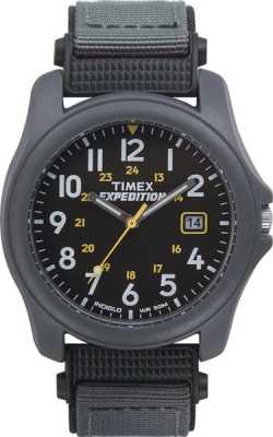 Timex Mens Expedition Black Face Nylon Strap Watch T42571 Timex Mens Expedition Black Face Nylon Strap Watch T42571