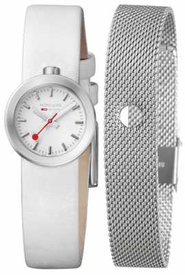 Mondaine Aura White A666.30324.16SBA.A Mondaine Aura White A666.30324.16SBA.A