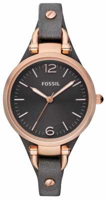 Fossil Womens Leather Strap Analogue Watch ES3077 Fossil Womens Leather Strap Analogue Watch ES3077