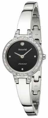 Accurist Womens' Pure Precision Diamond Bracelet Watch LB1585B Accurist Womens' Pure Precision Diamond Bracelet Watch LB1585B