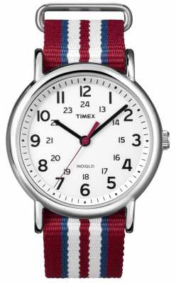 Timex Unisex Indiglo Weekender Watch T2N746 Timex Unisex Indiglo Weekender Watch T2N746