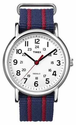 Timex Unisex Indiglo Weekender Watch T2N747 Timex Unisex Indiglo Weekender Watch T2N747