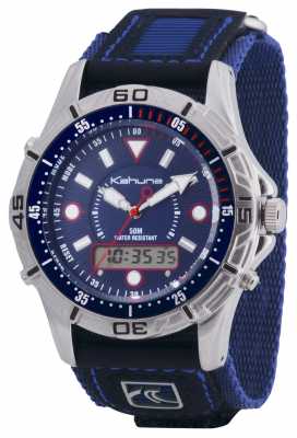 Kahuna Mens Quick Release Velcro Chronograph Blue K5V-0005G Kahuna Mens Quick Release Velcro Chronograph Blue K5V-0005G