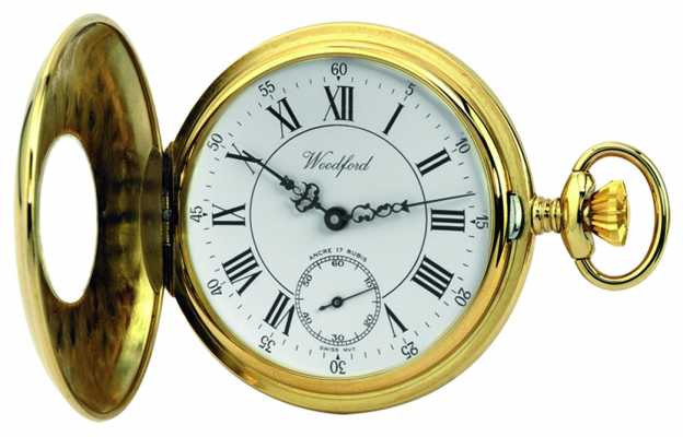 Woodford Half Hunter Pocket Mechanical 1010 Woodford Half Hunter Pocket Mechanical 1010