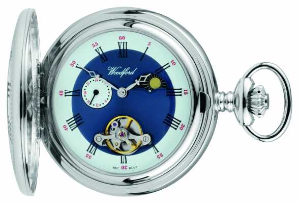 Woodford Mens Half Hunter Pocket Watch 1024 Woodford Mens Half Hunter Pocket Watch 1024