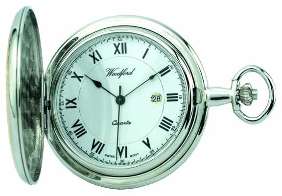 Woodford Mens Full Hunter Pocket Watch 1218 Woodford Mens Full Hunter Pocket Watch 1218
