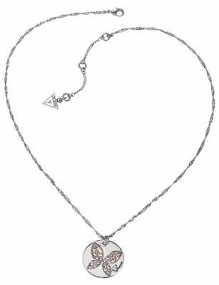 Guess Womens Butterfly Necklace UBN11301 Guess Womens Butterfly Necklace UBN11301