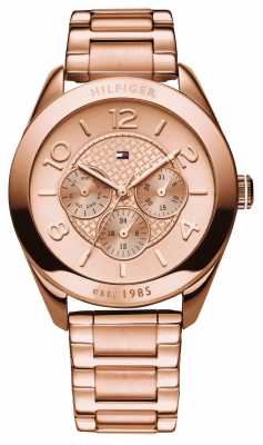 Tommy Hilfiger Womens' Gracie Rose-Gold-Plate Watch 1781204 Tommy Hilfiger Womens' Gracie Rose-Gold-Plate Watch 1781204