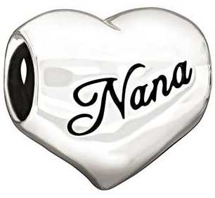Chamilia Sterling Silver - "I Love Nana" 2010-3131 Chamilia Sterling Silver - "I Love Nana" 2010-3131