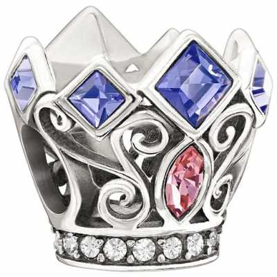 Chamilia Disney - Princess Royal Crown - Purple & Pink Swarovski 2025-0988 Chamilia Disney - Princess Royal Crown - Purple & Pink Swarovski 2025-0988