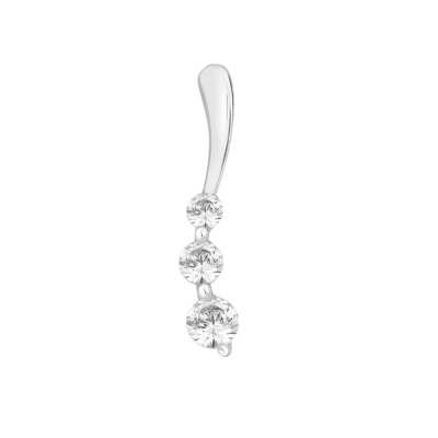 Perfection Swarovski Curved Trilogy Pendant (0.35ct) P3780-SK Perfection Swarovski Curved Trilogy Pendant (0.35ct) P3780-SK