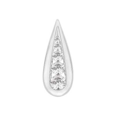 Perfection Swarovski Channel Set Graduating Drop Pendant (0.45ct) P4623-SK Perfection Swarovski Channel Set Graduating Drop Pendant (0.45ct) P4623-SK