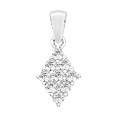 Perfection Swarovski Diamond Shaped Cluster Pendant (1.00ct) P4988-SK Perfection Swarovski Diamond Shaped Cluster Pendant (1.00ct) P4988-SK