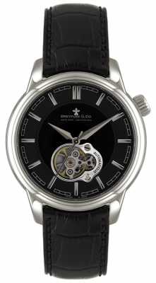 Dreyfuss Mens Auto Stainless Steel Black Dial Skeleton Dial Watch DGS00091/04 Dreyfuss Mens Auto Stainless Steel Black Dial Skeleton Dial Watch DGS00091/04