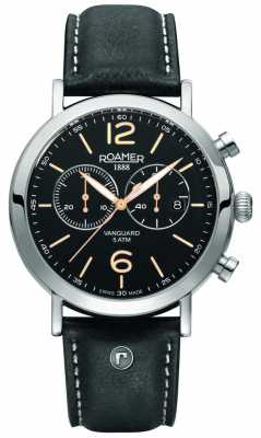 Roamer Mens Vanguar Black & Stainelss Steel Watch 935951415409 Roamer Mens Vanguar Black & Stainelss Steel Watch 935951415409
