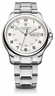Victorinox Swiss Army Mens Officers Stainless Steel Watch 241551.1 Victorinox Swiss Army Mens Officers Stainless Steel Watch 241551.1