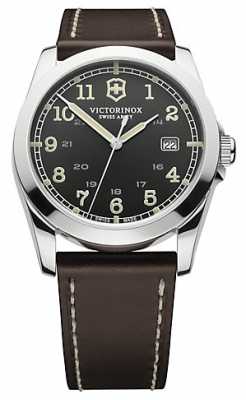 Victorinox Swiss Army Mens Infantry Black Dial Brown Leather Watch 241563 Victorinox Swiss Army Mens Infantry Black Dial Brown Leather Watch 241563