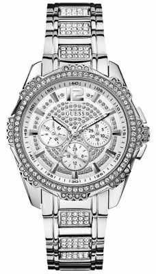 Guess Womens' Intrepid 2 Stainless Steel Watch W0286L1 Guess Womens' Intrepid 2 Stainless Steel Watch W0286L1