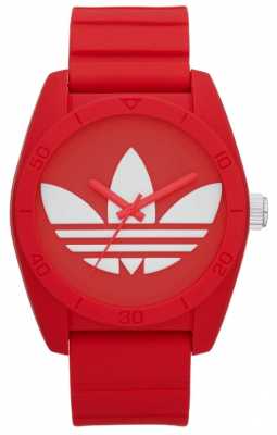 adidas Originals Unisex Santiago Cherry Red Watch ADH6168 adidas Originals Unisex Santiago Cherry Red Watch ADH6168