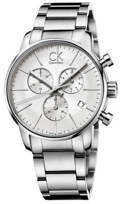 Calvin Klein Mens City Stainless Steel Chronograph K2G27146 Calvin Klein Mens City Stainless Steel Chronograph K2G27146