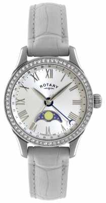 Rotary Womens Beaumont, Moonphase, Crystal Watch LS02849/01 Rotary Womens Beaumont, Moonphase, Crystal Watch LS02849/01