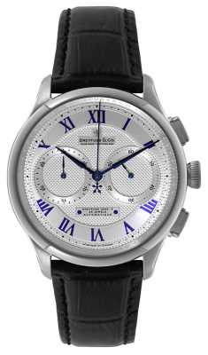 Dreyfuss Mens Silver Chrono Exhibition Watch DGS00094/21 Dreyfuss Mens Silver Chrono Exhibition Watch DGS00094/21