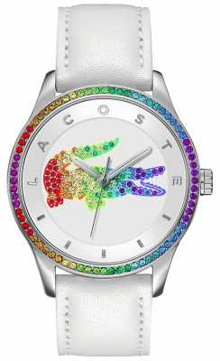 Lacoste Victoria Multicolour White Watch 2000822 Lacoste Victoria Multicolour White Watch 2000822