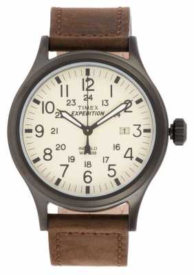 Timex Mens Expedition Scout Brown Watch T49963 Timex Mens Expedition Scout Brown Watch T49963