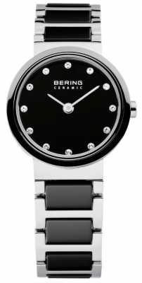 Bering Time Ladies Black and Silver Ceramic 10725-742 Bering Time Ladies Black and Silver Ceramic 10725-742
