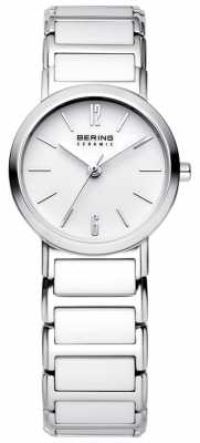 Bering Time Ladies White and Silver Ceramic 30226-754 Bering Time Ladies White and Silver Ceramic 30226-754