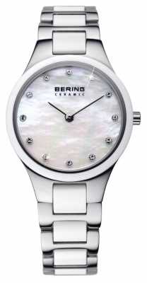 Bering Time Ladies Ceramic Silver Watch 32327-701 Bering Time Ladies Ceramic Silver Watch 32327-701