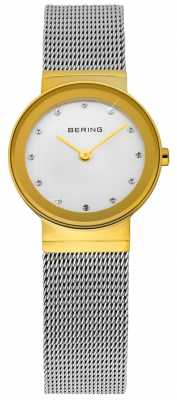 Bering Time Ladies Gold and Silver Classic Mesh 10122-001 Bering Time Ladies Gold and Silver Classic Mesh 10122-001
