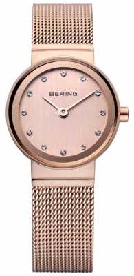 Bering Rose Gold Classic Mesh Watch 10122-366 Bering Rose Gold Classic Mesh Watch 10122-366