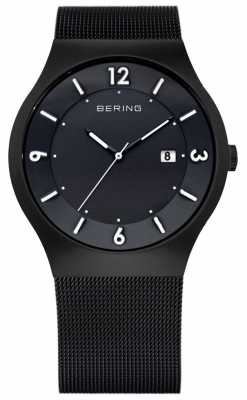 Bering Mens Solar Power, Black IP Steel Watch 14440-222 Bering Mens Solar Power, Black IP Steel Watch 14440-222