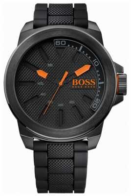 Hugo Boss Orange Mens New York All Black Watch 1513004 Hugo Boss Orange Mens New York All Black Watch 1513004