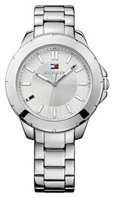 Tommy Hilfiger Ladies Silver Kimmie Watch 1781412 Tommy Hilfiger Ladies Silver Kimmie Watch 1781412