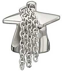 Chamilia Sterling Silver - Graduation Cap 2010-3205 Chamilia Sterling Silver - Graduation Cap 2010-3205