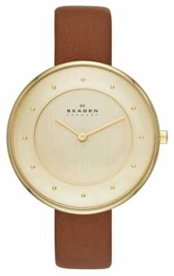 Skagen Ditte Leather Strap Watch SKW2138 Skagen Ditte Leather Strap Watch SKW2138