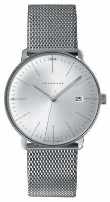 Junghans Mens Max Bill Stainless Steel Watch 041/4463.44 Junghans Mens Max Bill Stainless Steel Watch 041/4463.44