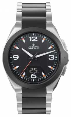 Junghans Mens Spektrum Mega Solar, Ceramic & Steel 018/1425.44 Junghans Mens Spektrum Mega Solar, Ceramic & Steel 018/1425.44