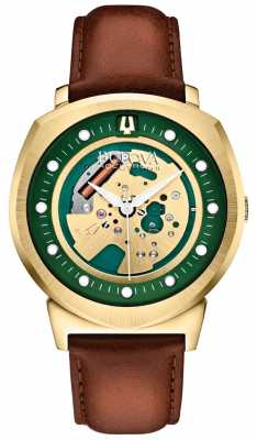 Bulova Mens Accutron II Gold Tone Skeleton Watch 97A110 Bulova Mens Accutron II Gold Tone Skeleton Watch 97A110